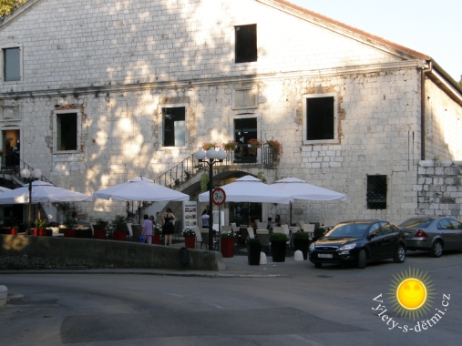 Fotka ulice ze Zadaru.